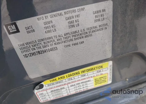 2009 Chevrolet Malibu Lt из США, поврежденный, VIN 1G1ZH57B294104833